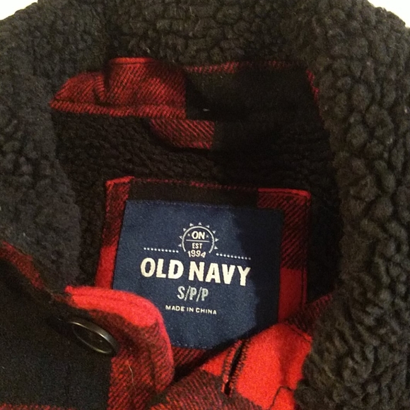 Men's Poly-Wool button up plaid coat - Picture 2 of 11